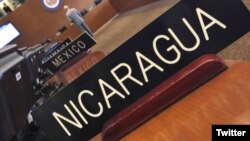 Sesión especial del Consejo Permanente de la OEA para "Considerar la situación en Nicaragua".