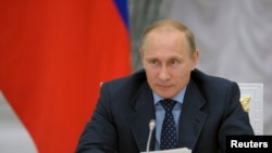 FILE - Russian President Vladimir Putin.