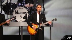 미국 유명 악단 '머룬 파이브(Maroon 5)'의 애덤 러빈.