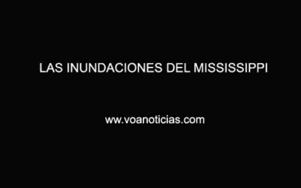 El Mississippi se desborda