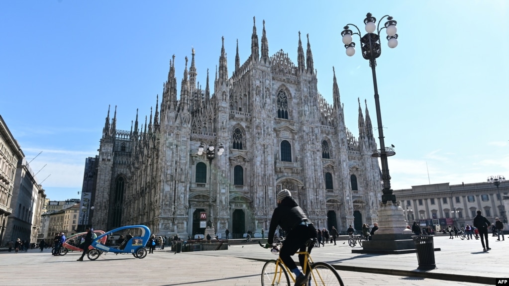 Pamje nga Milano
