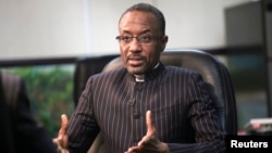 FILE - Nigeria's Central Bank Governor Sanusi Lamido Sanusi during an interview in his office, Lagos, March 7, 2011.