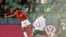 Marcus Rashford, à gauche, marque contre la Bulgarie, Sofia, le 14 octobre 2019. 