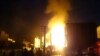 انفجار و آتش سوزی در شهران- غرب تهران