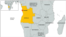 Map of Angola