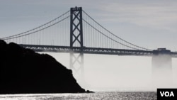 El puente Golden Gate de San Francisco es uno de los más impresionantes del mundo.