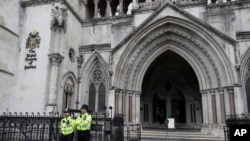 A view of The Royal Courts of Justice also known as The High Court in London, July 30, 2019.