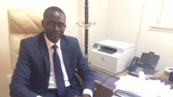 Fouyahta Moundaï, directeur général de l'ANATS, à N’Djamena, le 18 février 2020. (VOA/André Kodmadjingar).