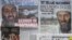 A composite of Belgian front pages shows Osama Bin Laden and U.S. President Barack Obama on Tuesday, May 3, 2011. Headlines read clockwise from bottom left, 'Obama nabs Osama', 'Killed in his bedroom', 'Bin Laden is dead, a beautiful day for the United St