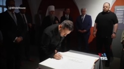 حضور زلنسکی در مراسم ۹۷۵ سالگی صومعه تاریخی کی‌یف