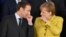 Tổng thống Pháp Macron và Thủ tướng Đức Merkel tại một hội nghị của EU mới đây ở Brussels.