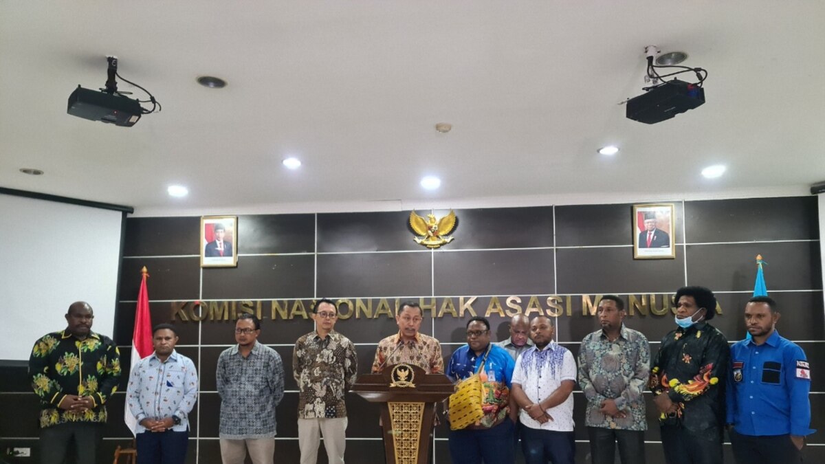 Perwakilan Masyarakat Papua Temui Komnas HAM Terkait Lukas Enembe