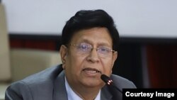 বাংলাদেশে পররাষ্ট্রমন্ত্রী ড. এ কে আব্দুল মোমেন