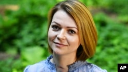Yulia Skripal poses for the media during an interview in London, May 23, 2018. 