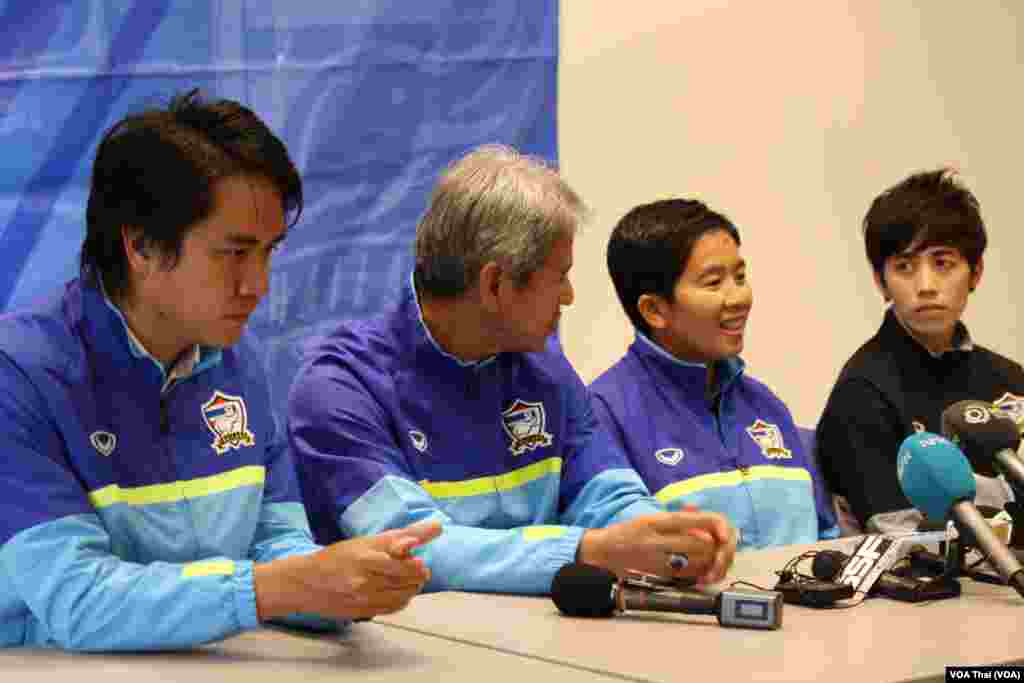 Thai Women World Cup Press Conference 4