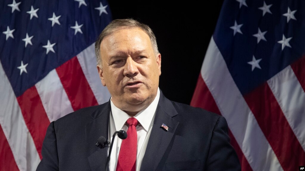 Ngoại trưởng Hoa Kỳ Mike Pompeo.