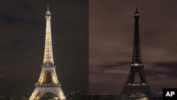 ILa tour Eiffel à ParisMarch 28, 2015. 