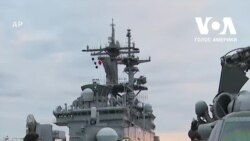 Десантний корабель ВМС США USS Kearsarge бере участь у міжнародних навчаннях у Балтійському морі. Відео