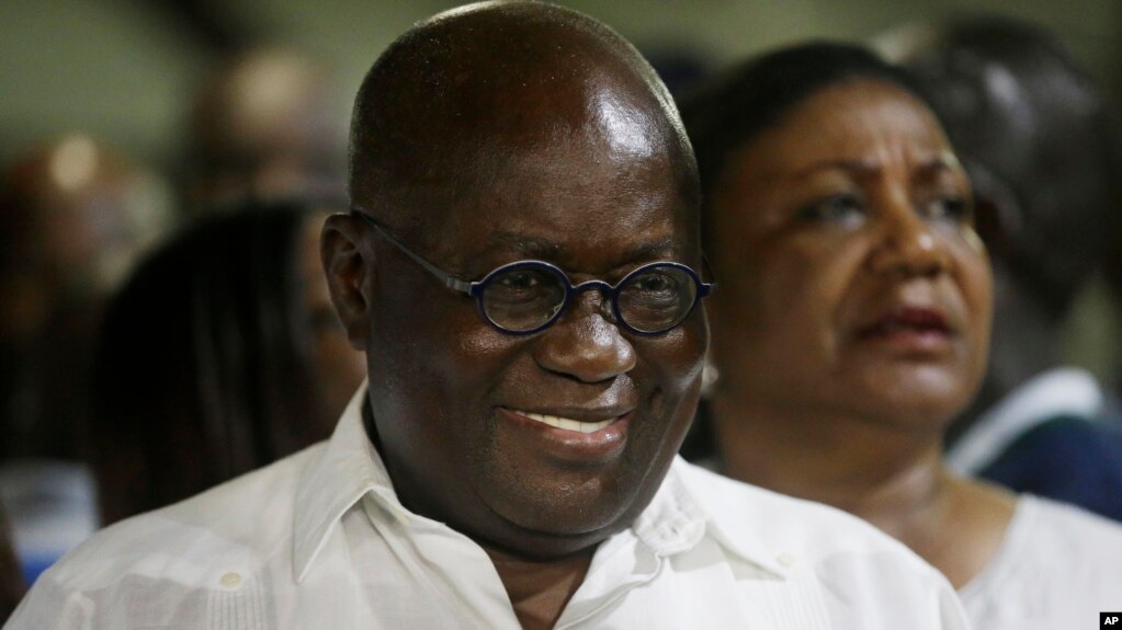 Le président élu du Ghana Nana Akufo-Addo, facilitateur dans la crise togolaise.