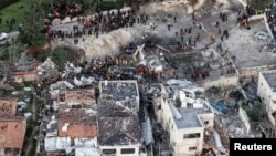 آوار و ویرانی به جامانده از حمله موشکی جمهوری اسلامی به بیت‌شمش در دومین روز درگیری نظامی با آمریکا و اسرائیل