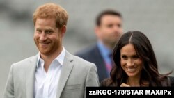 Prince Harry The Duke of Sussex and Duchess Meghan of Sussex intend to step back their duties and responsibilities as senior members of the British Royal Family, it was announced, Jan. 18, 2020.