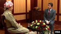 Kurdish President Massoud Barzani talks to Ali Javanmardi of VOA's Persian service, PNN in an exclusive interview.