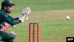 Bangladesh's wicketkeeper Mushfiqur Rahim 