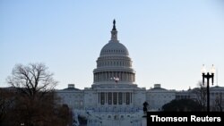 El Capitolio de Estados Unidos se ve en Washington, Estados Unidos, el 7 de enero de 2021.