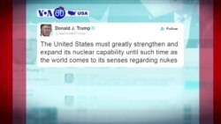Manchetes Americanas 23 Dezembro: Donald Trump twita sobre capacidade nuclear