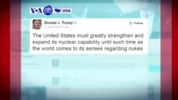 Manchetes Americanas 23 Dezembro: Donald Trump twita sobre capacidade nuclear