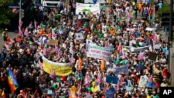 Protesti u Minhenu uoči samita G7
