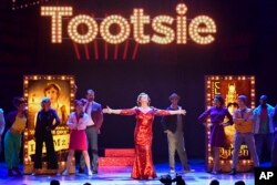 The cast of "Tootsie" performs at the 73rd annual Tony Awards at Radio City Music Hall on Sunday, June 9, 2019, in New York.