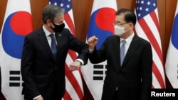 څه موده مخکې د امریکا د بهرنیو چارو وزیر جنوبي کوریا ته تللی 