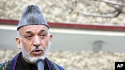 Afghan President Hamid Karzai (file photo)