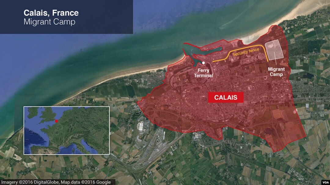 French Authorities Declare Calais 'Jungle' Camp Empty