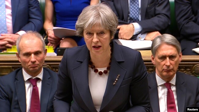 Theresa May, Ministiri w'Intebe w'Ubwongereza