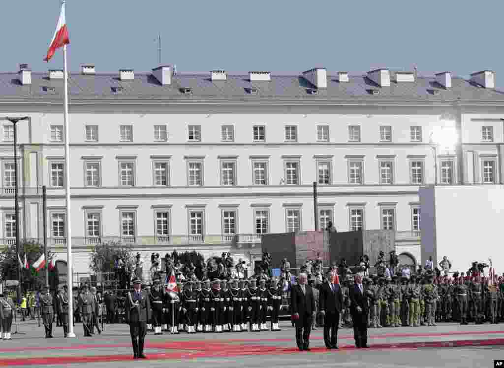 مراسم هشتادمین سالگرد آغاز جنگ جهانی دوم در لهستان