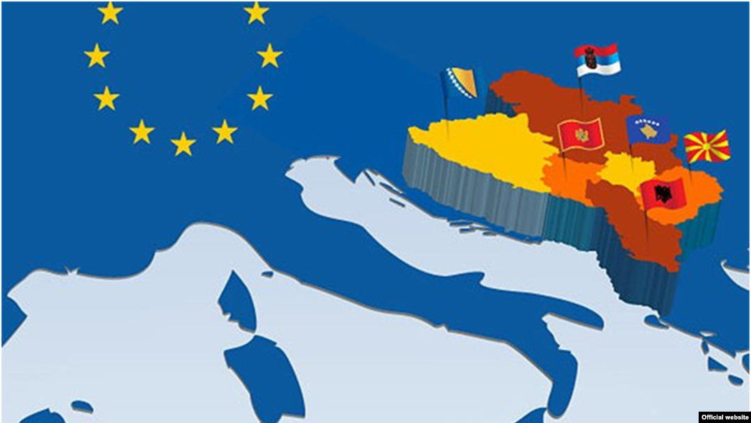 Mapa Zapadnog Balkana, kao susedstva Evropske unije (Foto: newslettereuropean.eu)