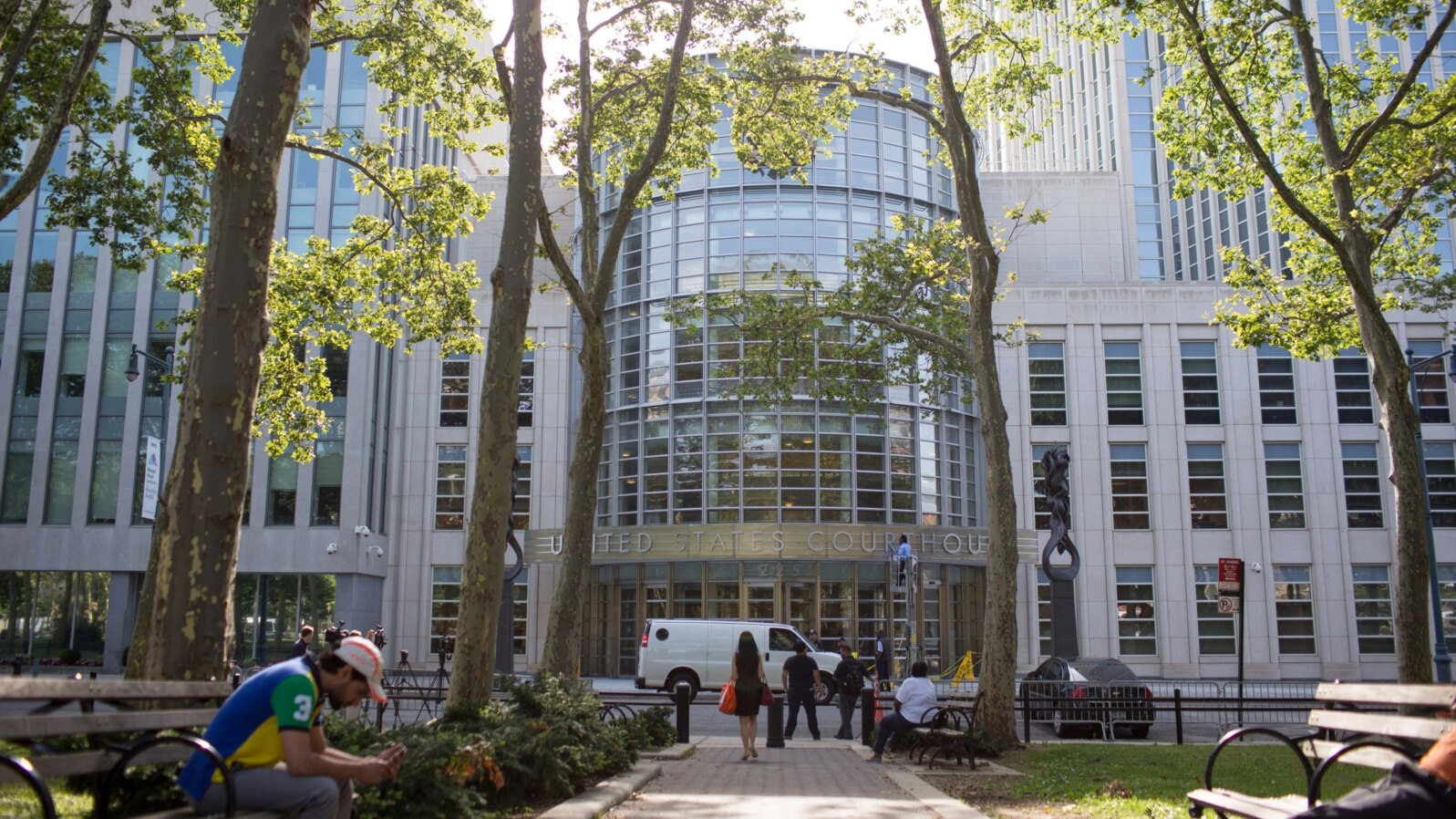 FILE - The U.S. Federal Court building in Brooklyn, N.Y., is seen in a July 17, 2015, photo.