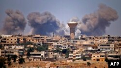 حملات ارتش سوریه به درعا