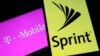T-Mobile与斯普林特公司的标志