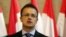 Министр иностранных дел Венгрии Петер Сиярто