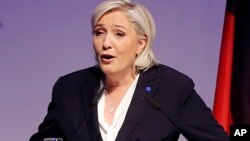  Marine le Pen 'yar takarar shugabancin Faransa