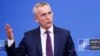 NATO Secretary-General Stoltenberg holds a news conference, in Brussels