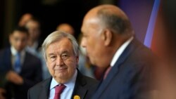 COP27: Antonio Guterres plaide pour un accord-climat 