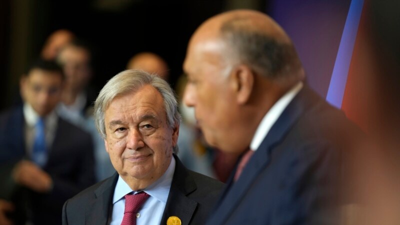 COP27: Antonio Guterres plaide pour un accord-climat