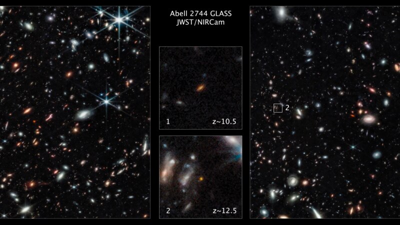 Webb Space Telescope Spots Early Galaxies Hidden from Hubble