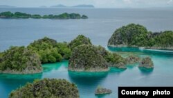 Kawasan Raja Ampat di Papua Barat dinobatkan oleh "Lonely Planet" sebagai “Lokasi Yang Harus Dikunjungi” pada tahun 2023. (Courtesy: Kemenparekraf)