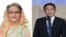 জাপানের প্রধানমন্ত্রী ফুমিও কিশিদা ও বাংলাদেশের প্রধানমন্ত্রী শেখ হাসিনা
