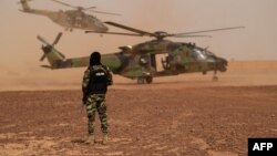 Ce sont les quatrième et cinquième hélicoptères Gazelle donnés par Paris à Niamey. (photo d'illustration)
